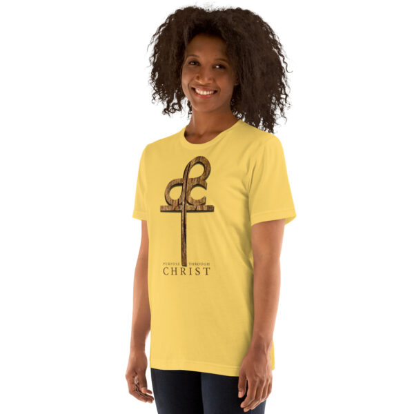 Men’s Purpose Through Christ T-shirt & Outside Logo Tag - Image 206