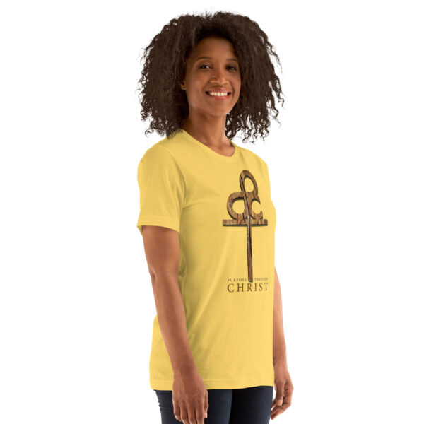 Men’s Purpose Through Christ T-shirt & Outside Logo Tag - Image 205